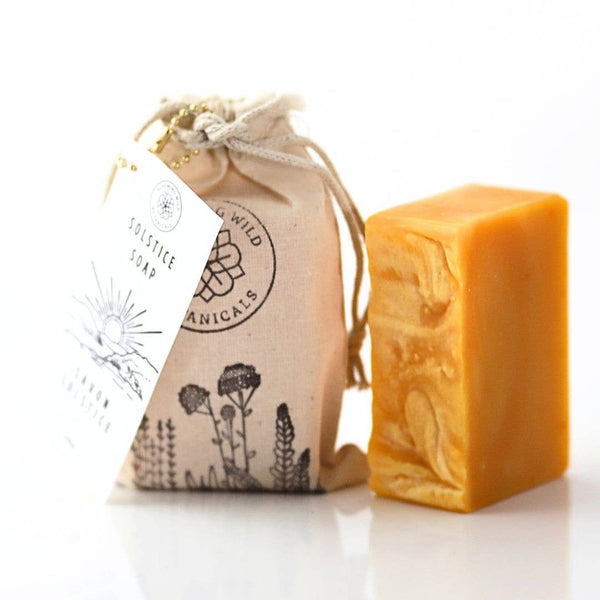 Eunoia Botanical Soap | Bright Citrus XL Bar + Cotton Bag - Daily Magic
