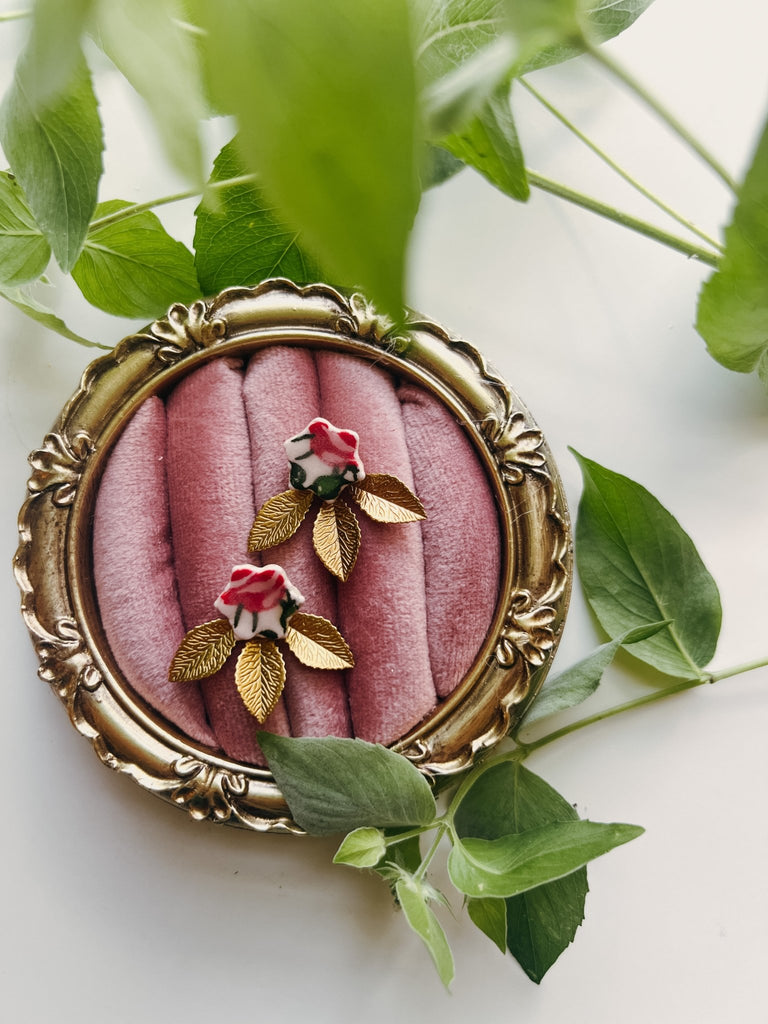 New Romantics Laurel Studs + Leaf Jacket - Daily Magic