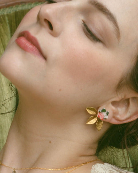 New Romantics Laurel Studs + Leaf Jacket - Daily Magic