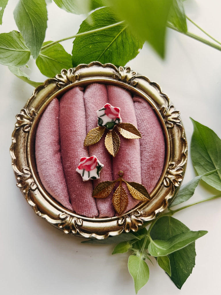 New Romantics Laurel Studs + Leaf Jacket - Daily Magic