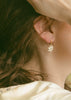 Secret Garden Porcelain Huggie Hoops - Daily Magic