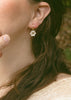 Secret Garden Porcelain Huggie Hoops - Daily Magic