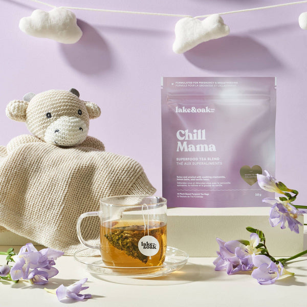 Chill Mama - Mama To Be Tea Collection: Plant-Based Pyramid Tea Bags - Retail Pouch - Daily Magic