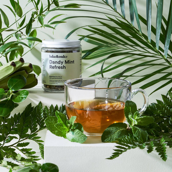 Dandy Mint Refresh Organic Superfood Digestion Tea Blend - Daily Magic