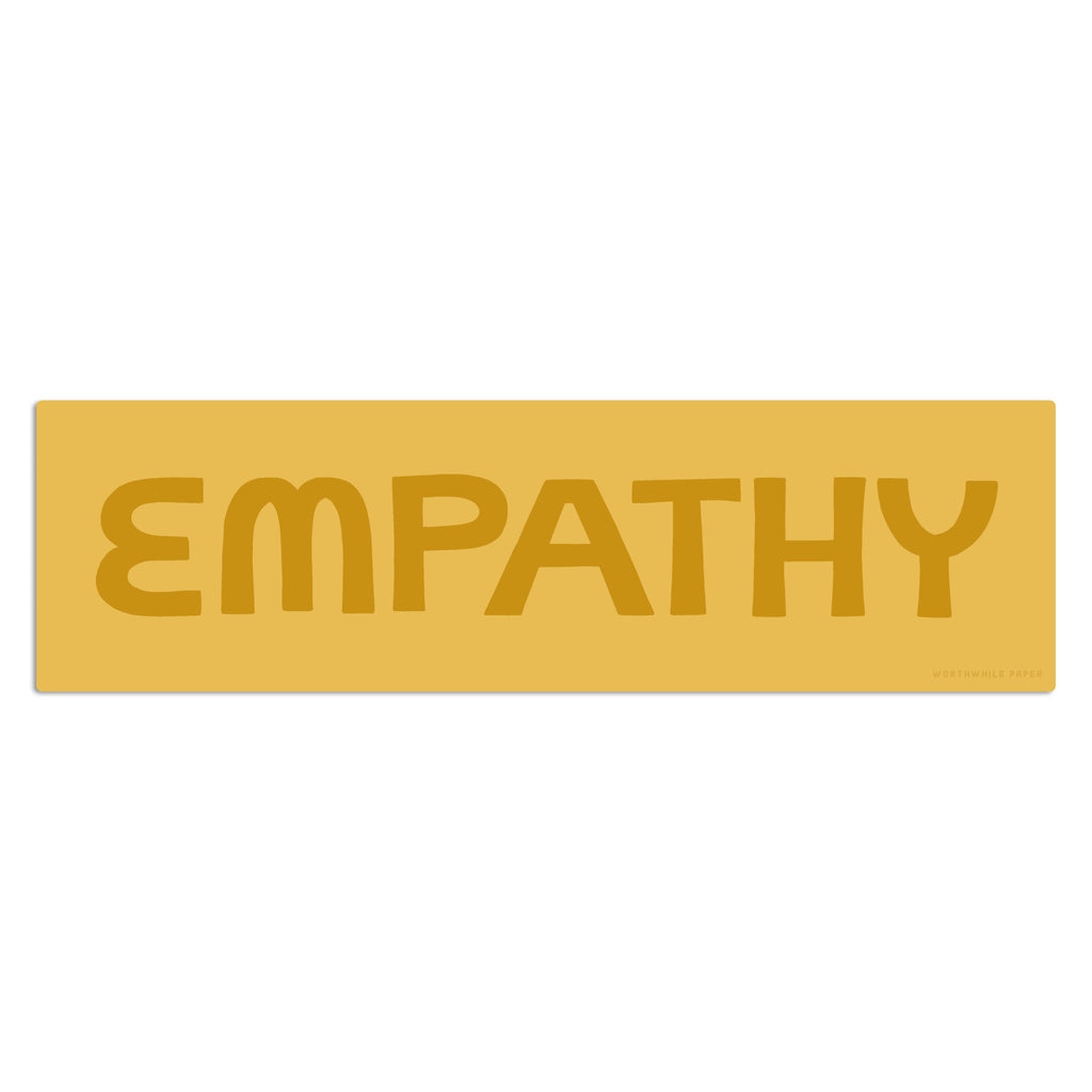 Empathy Affirmation Vinyl Sticker - Daily Magic
