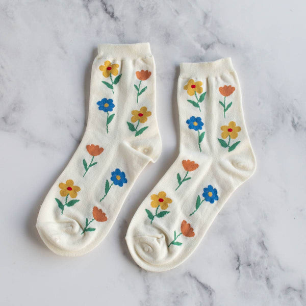 Favorite Flower Casual Socks - Daily Magic