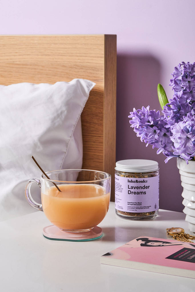 Lavender Dreams - Superfood Tea Blend: Retail Glass Jar - Daily Magic