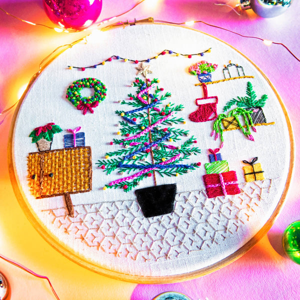 * NEW* Christmas Morning Embroidery Kit - Daily Magic