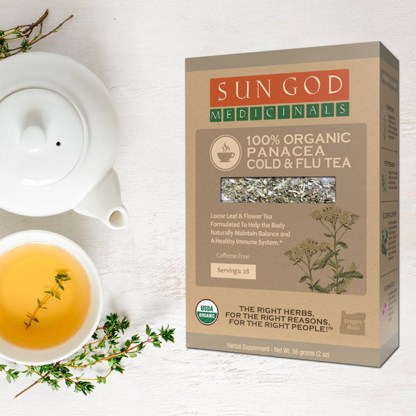 Organic Panacea Cold and Flu Tea - Daily Magic
