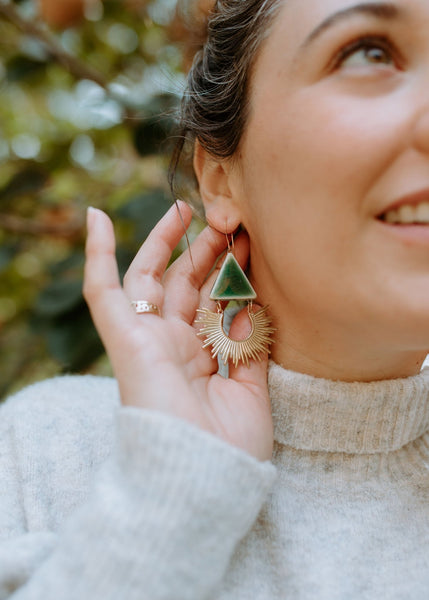 Radiance Statement Earrings - Daily Magic