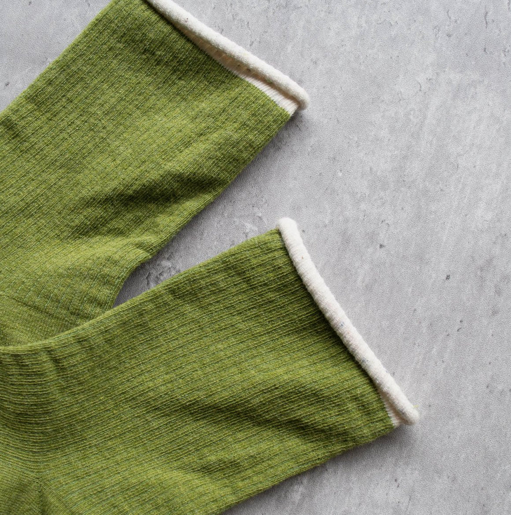 Roll up Olive Casual Socks - Daily Magic