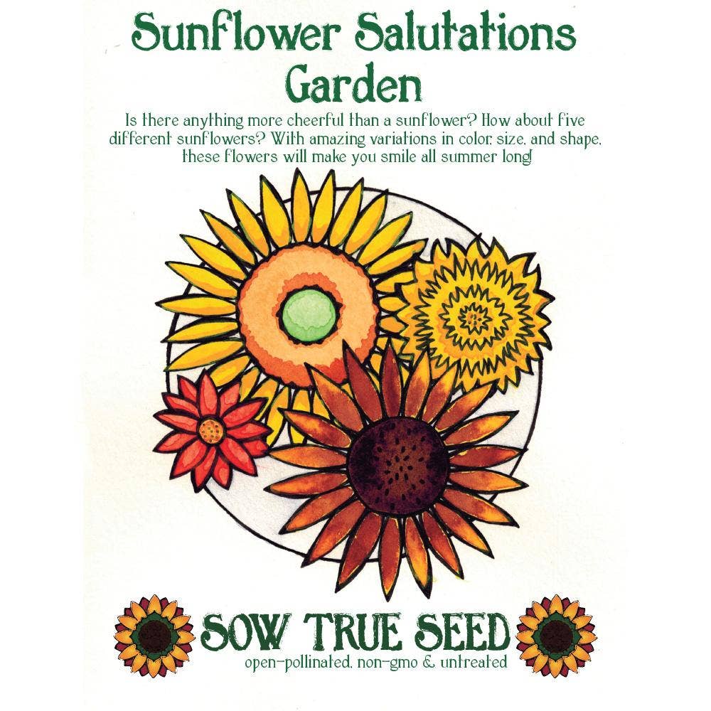 Sunflower Salutations Garden Collection Gift Tin - Daily Magic