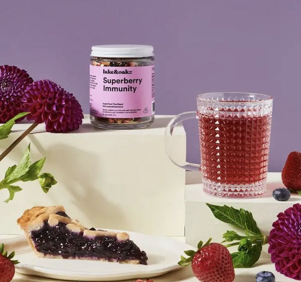 Superberry Immunity Organic Superfood Tea Blend - Daily Magic